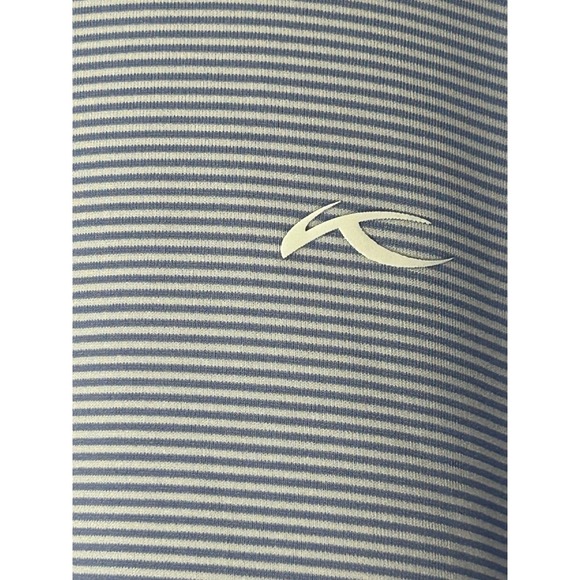 KJUS Golf Polo Shirt UPF 50+ Striped Short‎ Sleeve Athletic Mens 2XL - Picture 7 of 7